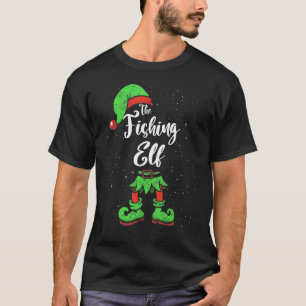 Camiseta Fada Pescadora Correspondência Família Natal Pesca