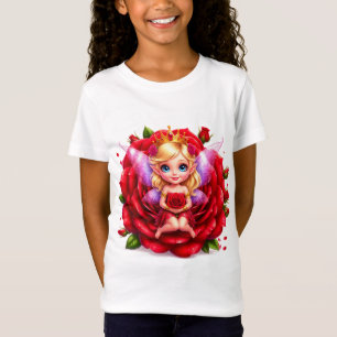 Camiseta Fada Rosa Enfeitiçada Para Amantes de Fantasia