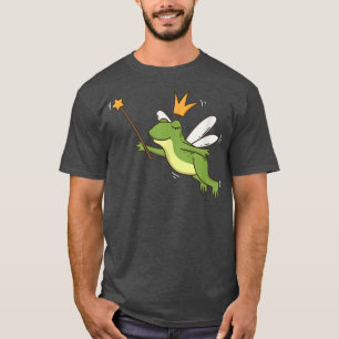 Camiseta Fada Sapo Selvagem Selvagem Mística Sapo Animal Fa