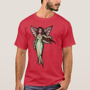 Camiseta Fada Verde Fada Graves design paganT-Shirt