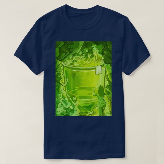 Camiseta Fadas Absinthe (Frente do Design)