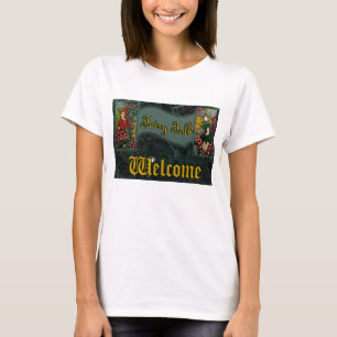 Camiseta Fadas da Arte Folclórica
