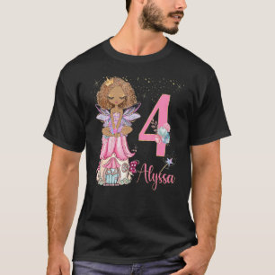 Camiseta Fadas de Contos de Fadas Princesa Aniversário 1º 4