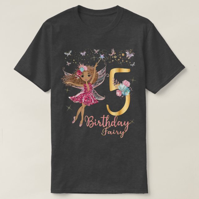 Camiseta Fadas de Leite, Fadas, Aniversário (Frente do Design)