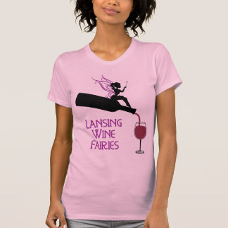 Camiseta Fadas de Vinho de Lansing