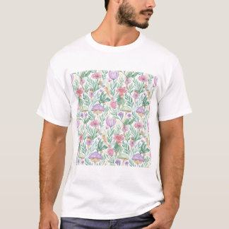 Camiseta Fadas do Bosque Caprichoso – Padrão Jardim Encanta