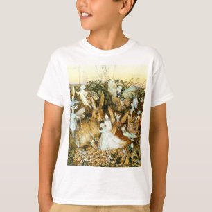 Camiseta Fadas e Coelho