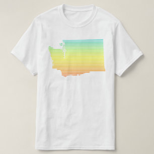 Camiseta fade de resfriamento washington
