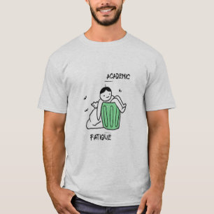 Camiseta Fadiga Acadêmica Estudante de Medicina