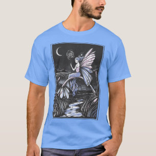 Camiseta Faecore Fairy Night Fairycore Fantasy Magia Nature