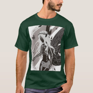 Camiseta Faecore Occulto Fada Gótica Grunge Escuro Fairycor
