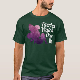 CAMISETA FAERIES FAIRY WATCH OVER US SILHOUETTE