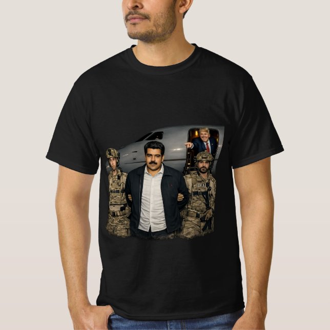 Camiseta Fafo  trump Venezuela Libre Nicolas Maduro  (Frente)
