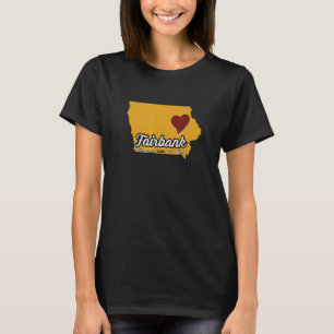 Camiseta FAIRBANK IOWA IA EUA Lembrancinha Merch Cidade d