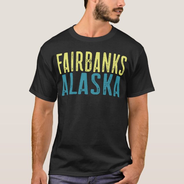 Camiseta Fairbanks Alaska Pacific Coast Stacking (Frente)