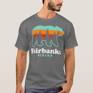 Camiseta Fairbanks Alaska Vackbear Trees