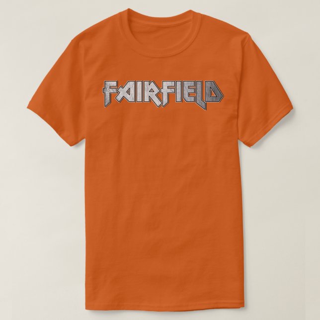 Camiseta Fairfield CA (Frente do Design)