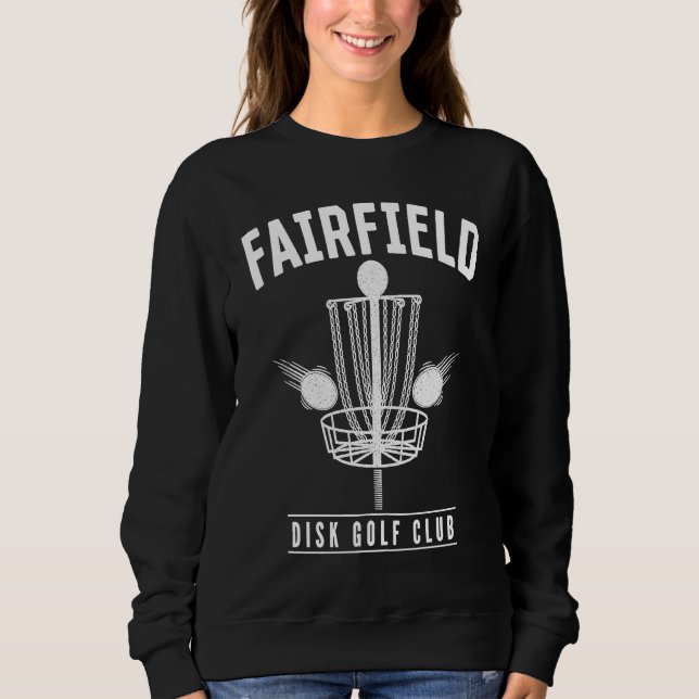 Camiseta Fairfield ME Disc Golf Club Golfer Maine Disc Golf (Frente)