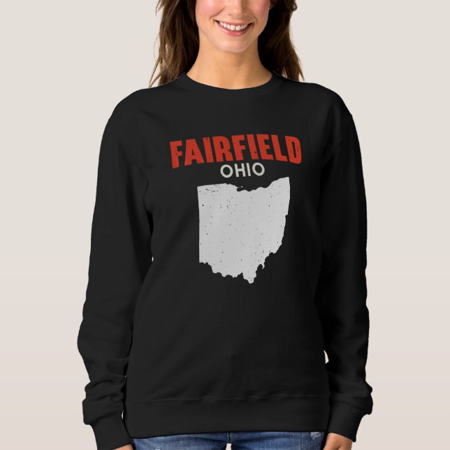 Camiseta FAIRFIELD Ohio USA State America Travel Ohioan   (Frente)