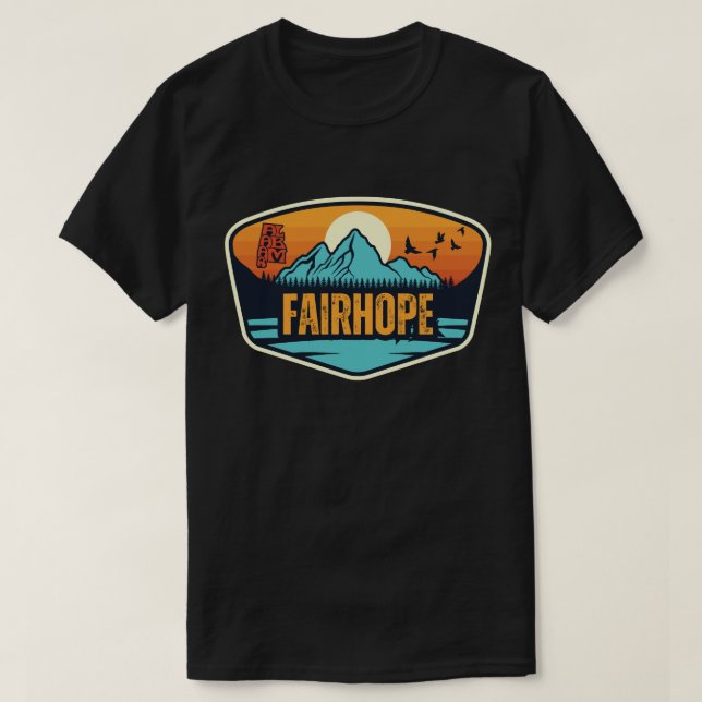 Camiseta Fairhope, Alabama (Frente do Design)