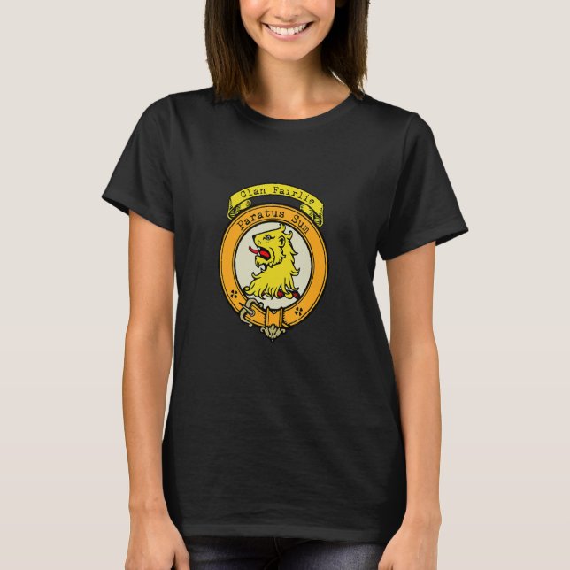 Camiseta Fairlie Clan Scottish Crest (Frente)