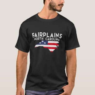 Camiseta Fairplains North Carolina Estados Unidos, América,