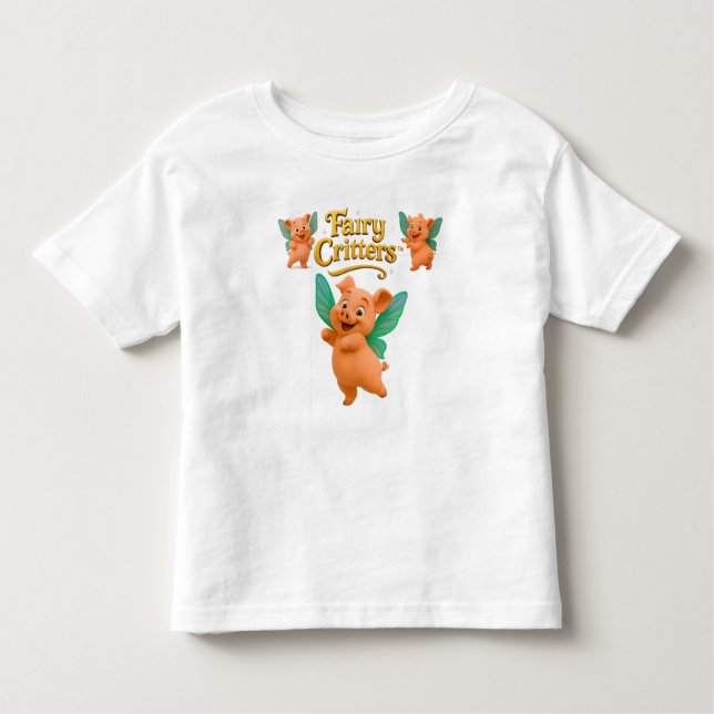 Camiseta Fairy Critters™ Fairy Piglet (Frente)