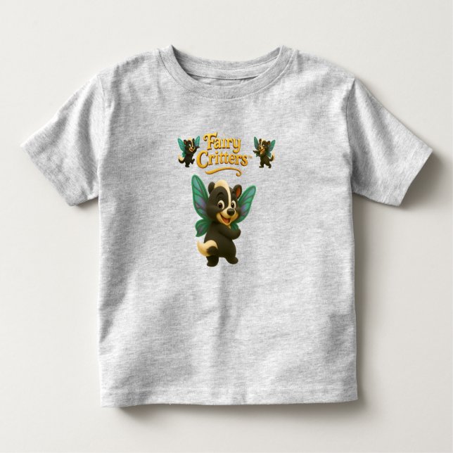 Camiseta Fairy Critters™ Fairy Skunk Lil Stinker (Frente)