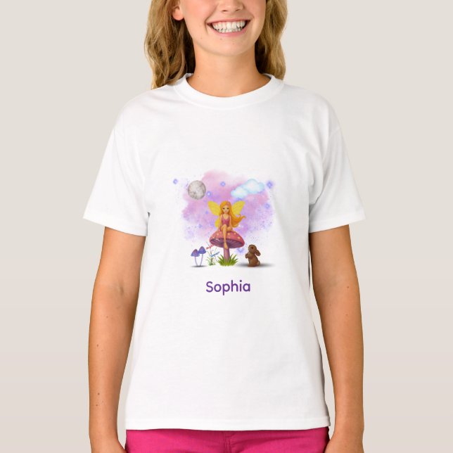 Camiseta Fairy Garden Tshirt Birthday Gift (Frente)