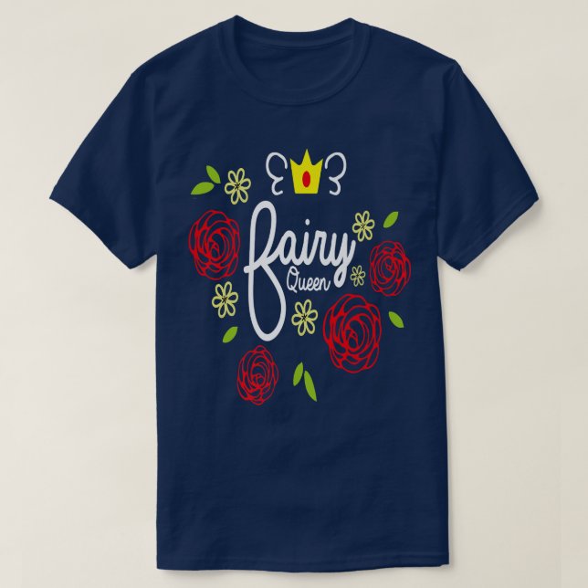 Camiseta Fairy Queen (Frente do Design)