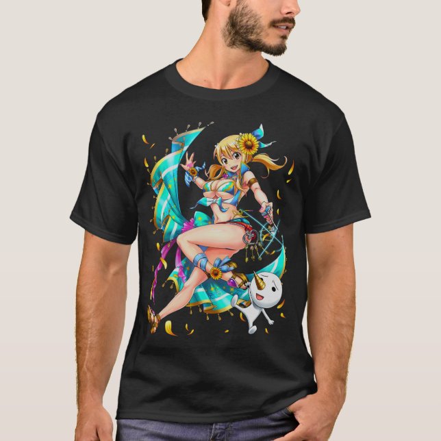 Camiseta Fairy Tail Lucy Heartfilia (Frente)