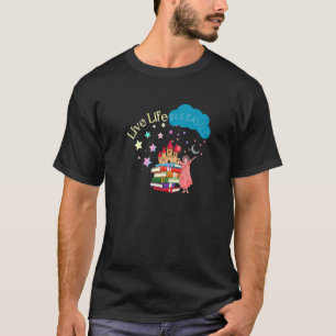 Camiseta Fairy Tale Cita Live Life In A Castle