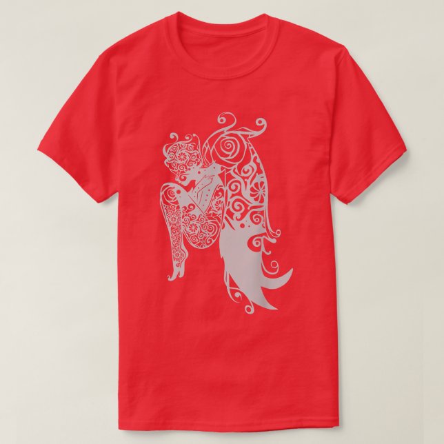 Camiseta Fairy Tale Fantasy Cute Mandala Topo (Frente do Design)