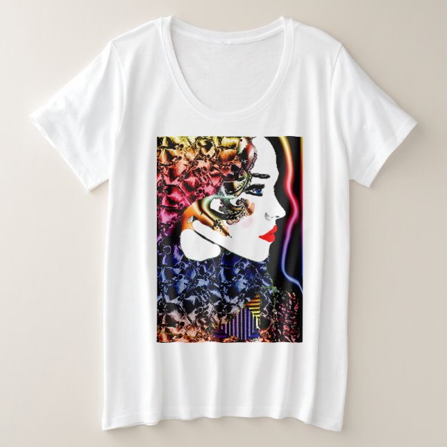 Camiseta Fairy Tale Princess Contemporary  (Frente do Design)