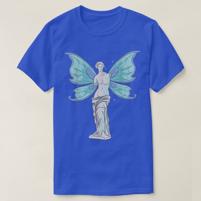 Camiseta Fairycore Aestética Fada Venus De Milo Statue Fae (Frente do Design)
