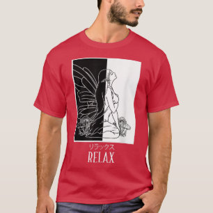 Camiseta Fairycore Aestética Fairy Core Grunge Japonês Rel