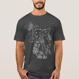Camiseta Fairycore Aestética Fairy Core Grunge Mushroom Moo