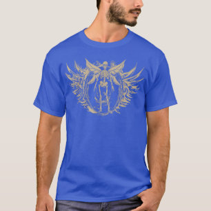 Camiseta Fairycore Aestética Gótica Asas Fadas Skeleton Fa