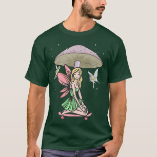 Camiseta Fairycore Aestic Fairy Grunge Skateboard Mus