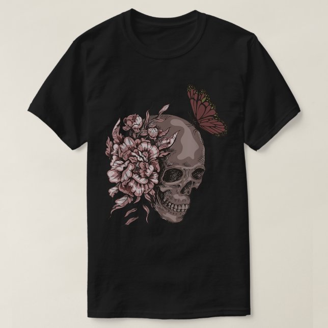 Camiseta Fairycore Butterfly Dark Grunge Kinderwhore Clothe (Frente do Design)