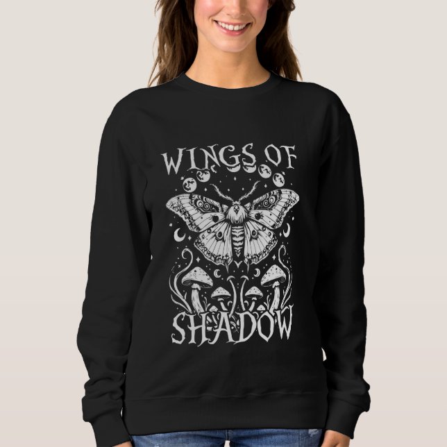 Camiseta Fairycore Fairy Wings Of Shadow (Frente)