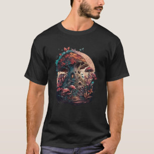 Camiseta Fairycore Floral Bird Aestésica Girls G