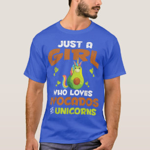 Camiseta Fairytale Animal Avocado Meninas Amantes Mulheres 