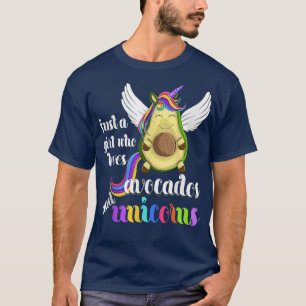 Camiseta Fairytale Animal Just A Girl Who Loves Avocados An