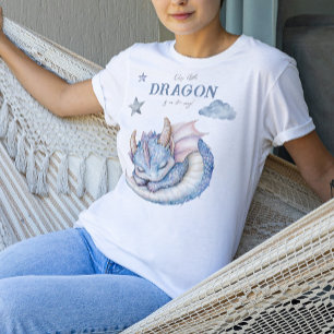 Camiseta Fairytale Dreamy Dragon Chá de fraldas