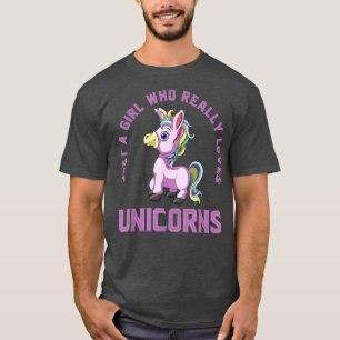Camiseta Fairytalhe Amante de os animais Apenas Uma Menina