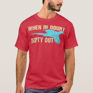 Camiseta Faisão Caçando Humor Façador de Pheasant Lover