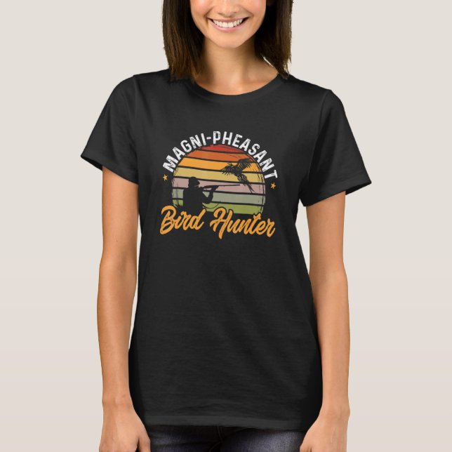 Camiseta Faisão de Magni Pheasant Bird Hunter H (Frente)