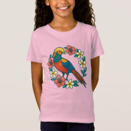 Camiseta faisão-dourado