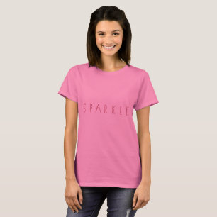 Camiseta Faísca Rosa Chic